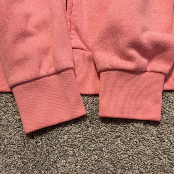 PINK VIctoria’s Secret Hooded Full Zip Sweatshirt M - Picture 15 of 15